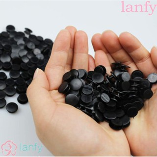 Lanfy หัวเข็มขัด สีดํา อุปกรณ์เสริม สําหรับเครื่องประดับเด็ก