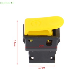 Superaf ปุ่มสวิตช์สตาร์ทไฟฟ้า 2Pin สําหรับสกูตเตอร์ GY6 50 80 139QMB Urban 50 Roketa Maui MC-08-50