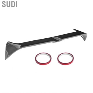 Sudi Rear Spoiler Extension Car Refitting Roof Carbon Fiber Look For Oettinger Style Fit for MK7/7.5 R 2013‑2020