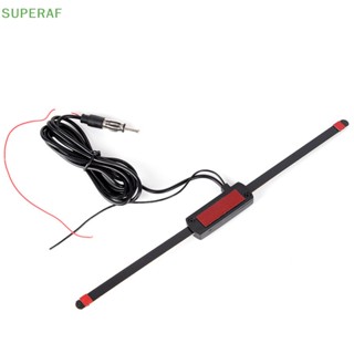 Superaf เสาอากาศวิทยุไฟฟ้าอัตโนมัติ 12V FM/AM สําหรับรถยนต์