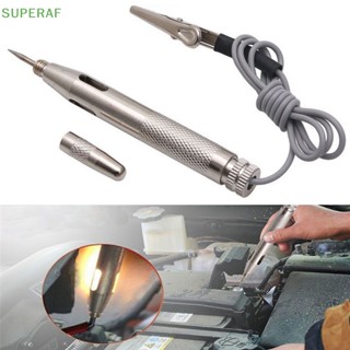 Superaf DC 6-24V เครื่องทดสอบวงจรไฟรถยนต์อัตโนมัติ โคมไฟ แรงดันไฟฟ้า ปากกาทดสอบ เครื่องตรวจจับโพรบ
ปากกาทดสอบวงจรไฟฟ้าอัตโนมัติ 6-24V พร้อมโพรบ สําหรับรถยนต์
ไฟวงกลม สําหรับรถยนต์