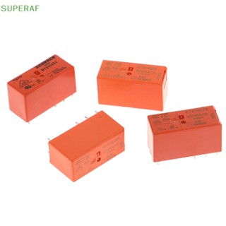 Superaf รีเลย์ RT ของแท้ 100%314024 รีเลย์พาวเวอร์ 16A250VAC 8PIN 5V 12V 24V 48V