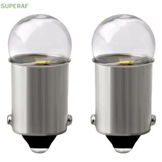 Superaf หลอดไฟอ่านหนังสือ ติดป้ายทะเบียนรถยนต์ BA9S T4W 3030 SMD DC12V 1 ชิ้น