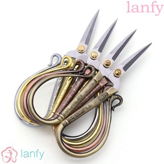 Lanfy กรรไกรตัดเส้นด้าย ปักครอสสติตช์ สไตล์ยุโรป ย้อนยุค สําหรับงานฝีมือ