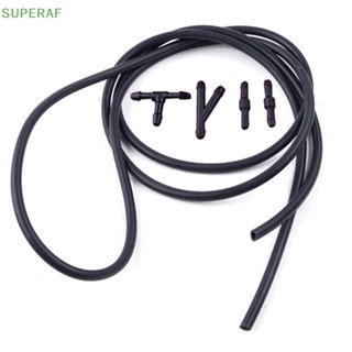 Superaf ท่อหัวฉีดที่ฉีดน้ําฝน 1 เมตร พร้อมตัวเชื่อมต่อ 4 ชิ้น สําหรับรถยนต์