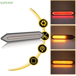 Superaf 100 LED รถบรรทุก รถไหลหยุด ไฟเบรก ไฟเลี้ยว ย้อนกลับ แถบไฟท้าย ขายดี