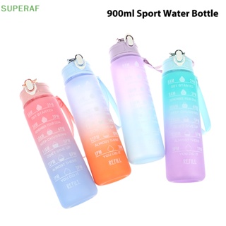 Superaf ขวดน้ําดื่ม กันรั่ว ขนาด 900 มล. สําหรับเล่นกีฬา เดินทาง กลางแจ้ง ขายดี