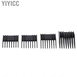 Yiyicc 4pcs Hair Clipper Guide Comb Professional Home Salon Portable Trimmer Guard Accessory