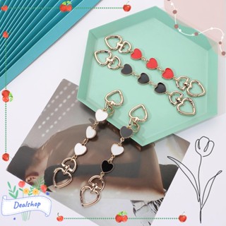 Dealshop สายโซ่ต่อขยายกระเป๋าสตางค์ รูปหัวใจ แบบเปลี่ยน