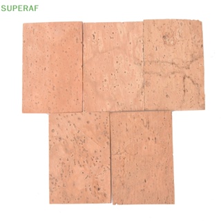 Superaf อะไหล่จุกไม้คอร์กแซกโซโฟน โซปราโน เทเนอร์ อัลโตแซกโซโฟน 61x39 x 2 มม. 5 ชิ้น