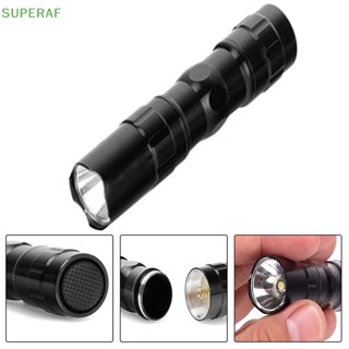 Superaf ไฟฉาย LED ขนาดเล็ก กันน้ํา แบบพกพา สําหรับตั้งแคมป์กลางแจ้ง ขายดี