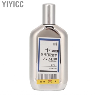 Yiyicc Light Fragrance   Unique Bottle Refreshing Male Perfect Gift Long Lasting Charming for Daily Use Husband