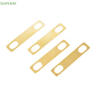 Superaf ขายดี อะไหล่คอกีตาร์ ทองเหลือง ทนทาน แบบเปลี่ยน 4 ชิ้น