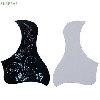 Superaf สติกเกอร์ปิ๊กการ์ด มีกาวในตัว สําหรับกีตาร์อะคูสติก โฟล์ค 1 ชิ้น