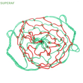 Superaf กระเป๋าตาข่ายไนล่อน แบบพกพา สําหรับเล่นกีฬา