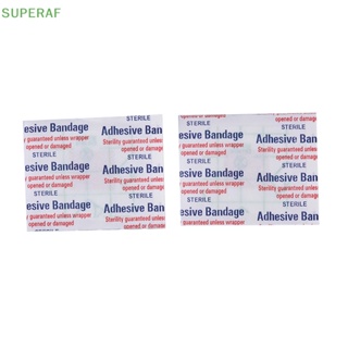 Superaf ขายดี กาวไฮโปอัลเลอร์จีนิก ไม่ทอ สําหรับรัดแผล แผล 10 ชิ้น