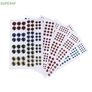 Superaf ตาปลา 3D 4D 5D 0.39 นิ้ว สําหรับงานฝีมือ 183 ชิ้น
 มาแรง