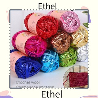 Ethel1 ไหมพรมโครเชต์ สําหรับเย็บกระเป๋า ผ้าห่ม DIY