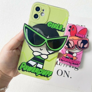 เคสโทรศัพท์มือถือแบบนิ่ม ลายพาวเวอร์พัฟฟ์เกิร์ล สําหรับ OPPO A58 A78 A3S A5S A9 A5 A53 A33 2020 A17 A16K A15S A16 A15 A17 A17K A16E A76 A55 A54 A74 A52 A72 A73 A92 A93 A94 A95 A96 4G