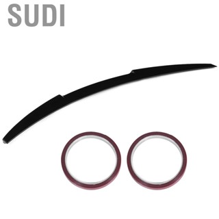 Sudi Car Rear Trunk Spoiler Wing Lip  Window Glossy Black ABS for M4 Style High Kick Fit Toy-ota Corolla Sedan E170 2014‑2019