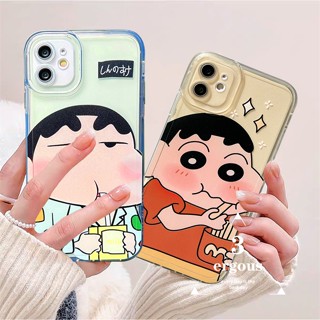 เคสโทรศัพท์มือถือ แบบนิ่ม ลายการ์ตูนชินจัง ป้องกันเลนส์ สําหรับ Realme C35 C25Y C25s C21Y C20A C15 C12 C11 Narzo 50A 50i 9i 6i 5 5i 5s