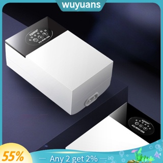 Wuyuans เครื่องปั๊มออกซิเจน แบบพกพา เสียงเบา ชาร์จ Usb สําหรับตู้ปลา