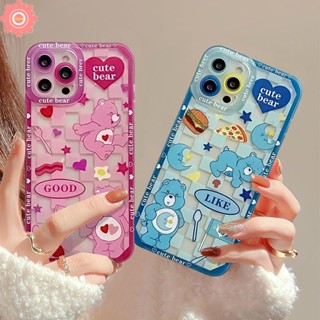 เคสโทรศัพท์มือถือแบบนิ่ม ลายการ์ตูนหมีกราฟฟิตี้น่ารัก แฟชั่น สําหรับ Redmi 9A 10 10C 9T 10A 9C NFC A1 9 Redmi Note 11 10s 9s 9 8 10 9Pro 10Pro 11s Max POCO F4 M3 X3 NFC Pro