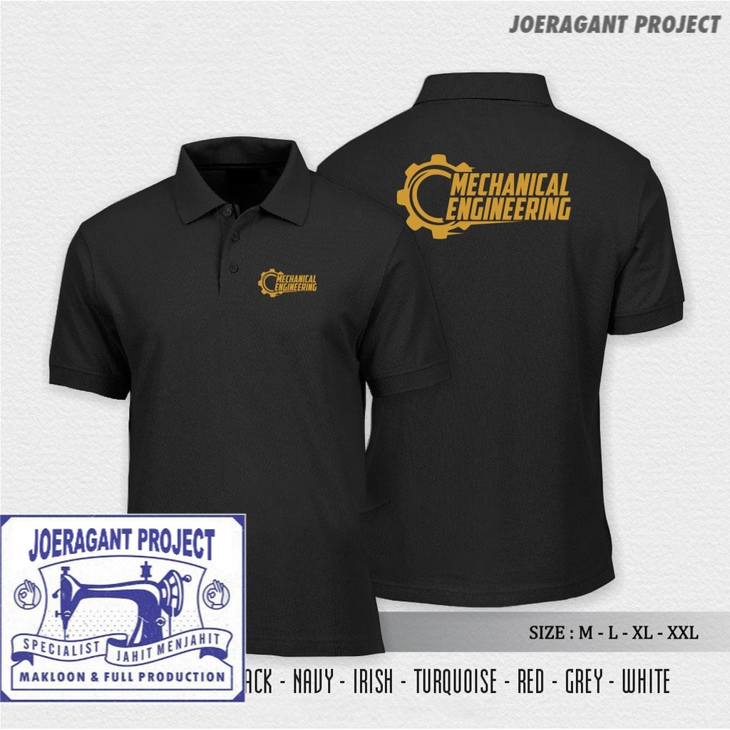 MESIN เสื้อคอปกวิศวกรรมเครื่องกล / เสื้อคอปกวิศวกรรมเครื่องจักร playmore