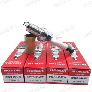 หัวเทียนเลเซอร์อิริเดียม NGK สําหรับ Honda City 2003-2013 SEL &amp; TMO/ Honda Jazz 2003-2013 SEL &amp; TMO IZFR6K13 9807B-56A7W