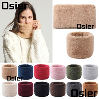 Osier1 ผ้าพันคอกันลม กันความร้อน สีพื้น หนา ให้ความอบอุ่น สําหรับขี่รถจักรยานยนต์ เล่นสกี ขี่จักรยานยนต์ ผู้ชาย ผู้หญิง