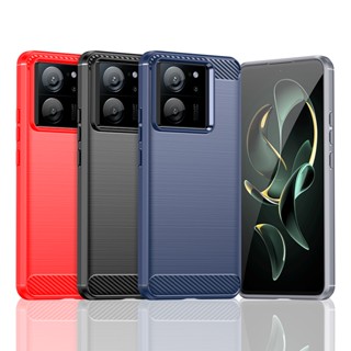 Casing For Xiaomi Redmi K60 Ultra Pro K60Pro K60Ultra RedmiK60 Luxury Ultra Thin Soft Silicone Carbon Fiber Shockproof Case Cover