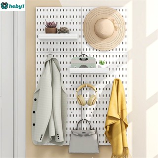 อุปกรณ์สากลห้องครัว/ห้องน้ำ/โต๊ะที่เก็บแผ่นเส้นใย Pegboard แขวนผนัง heby1