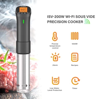 INKBIRD WIFI Sous Vide หม้อหุงช้า Precision Timer สมาร์ท WiFi IPX7 กันน้ําความร้อน Immersion Circulator