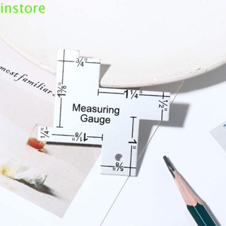 Instore ไม้บรรทัดโลหะ สําหรับเย็บผ้า|แม่แบบ สําหรับเย็บผ้า