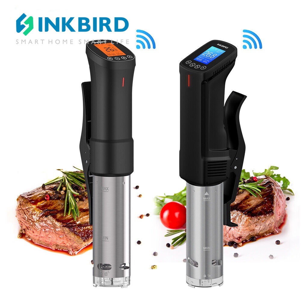Inkbird 1000W หม้อตุ๋น เครื่องซูวี WiFi IPX7 กันน้ํา sous vide machine cooker เตาร้อน สเต็ก