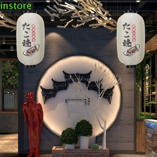 Instore โคมไฟซาชิมิ ผ้าไหม สําหรับตกแต่งร้านอาหาร ปาร์ตี้