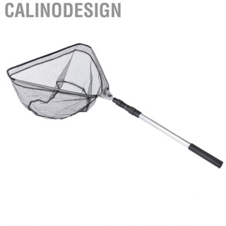 Calinodesign Collapsible Telescoping Pole Handle Fishing Net Folding Landing Sea