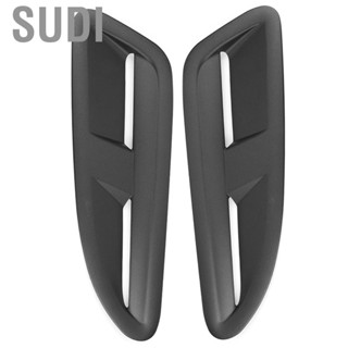 Sudi 2PCS Bonnet Air Vents Engine Hood Car Exterior Parts for Jaguar XKR Style Refitting Fit Mazda 3 MX5 RX8