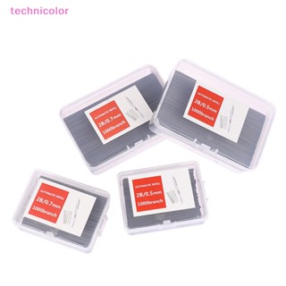 [technicolor] ใหม่ พร้อมส่ง ไส้ดินสอเรซิ่นอัตโนมัติ ความจุขนาดใหญ่ 0.5 0.7 มม. แบบเปลี่ยน สําหรับนักเรียน 1000 ชิ้น