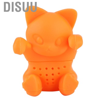 Disuu Shaped Loose  Leaf Strainer Filter Silicone Infuser Part Home Use