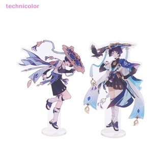 [technicolor] ใหม่ พร้อมส่ง พวงกุญแจอะคริลิค จี้ฟิกเกอร์อนิเมะ Genshin Impact The Wanderer Scaramouche