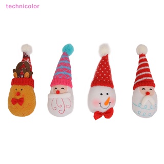 [technicolor] จี้ตุ๊กตาซานตาคลอส สโนว์แมน กวาง คริสต์มาส สําหรับแขวนตกแต่งบ้าน พร้อมส่ง