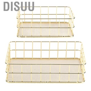 Disuu Golden Iron Storage  Multifunctional Wire Mesh Desktop Organize HG