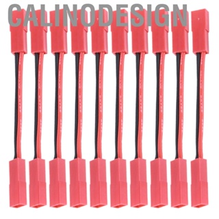 Calinodesign RC JST Plug Cable  10Pcs Durable Silicone &amp; Plastic  Vehicle Female Connector Spare Parts Accessory for Car Model