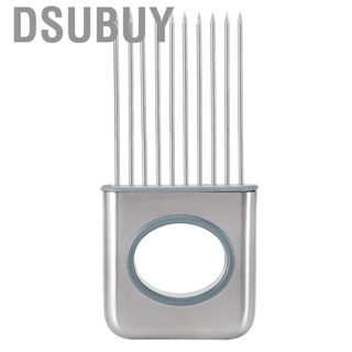 Dsubuy Multifunction Stainless Steel Onion Slicing Neddle Kitchen