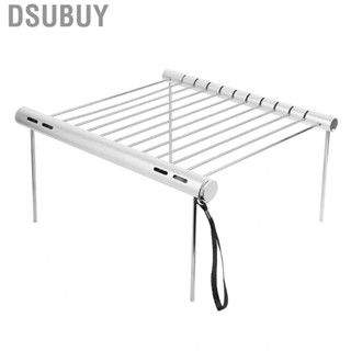 Dsubuy Stainless Steel Charcoal Barbeque Grill Portable Folding For Outdoor Ca DG