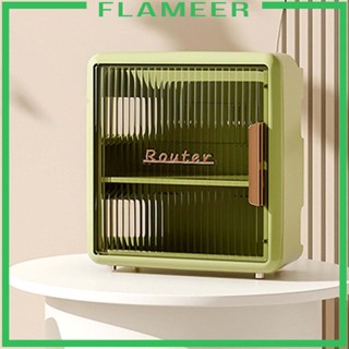 [Flameer] กล่องเก็บเราเตอร์ ปลั๊กบอร์ด สําหรับทีวี เราเตอร์ ใช้ในครัวเรือน