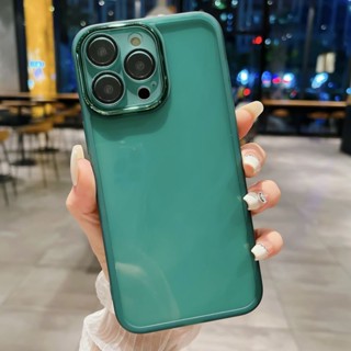 เคสโทรศัพท์มือถือ ซิลิโคนนุ่ม ใส ทรงสี่เหลี่ยม แฟชั่น สําหรับ iPhone 15 Pro Max 5G 2023 i15 15Pro 15ProMax 15Plus Plus