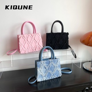 KIQUNE  กระเป๋าผู้หญิงสะพายข้าง กระเป๋าสะพาย ข้าง 2023 NEW   Beautiful ins Stylish ทันสมัย L91TZX0 37Z230910