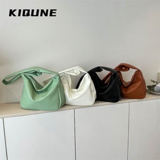 KIQUNE  กระเป๋าถือ กระเป๋าผ้า 2023 NEW  สไตล์เกาหลี คุณภาพสูง Korean Style สบาย L97S110 37Z230910